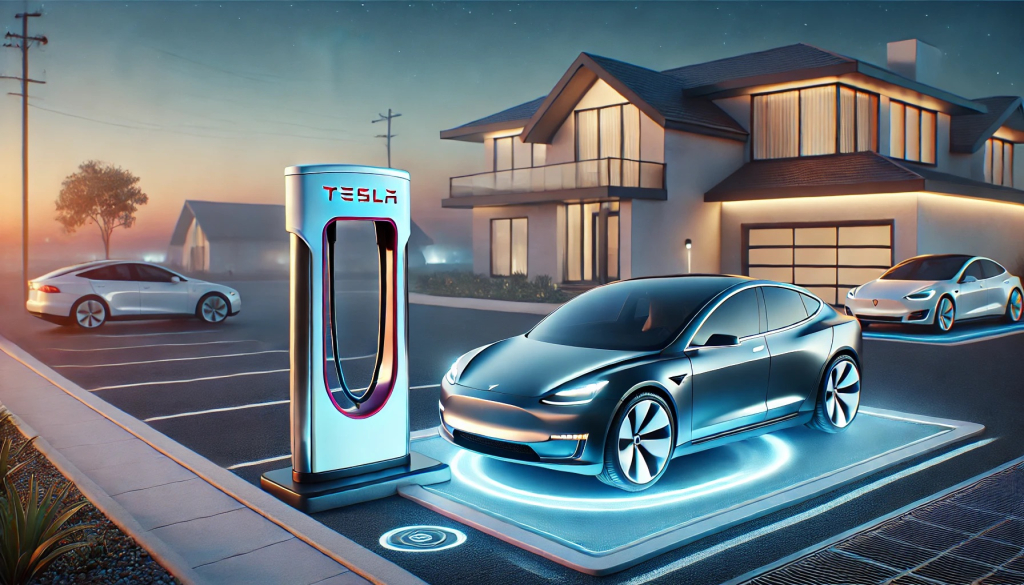 Tesla Unveils Wireless Home EV Charging Station Plans in Latest Patents, Paving the Future of Charging Technology